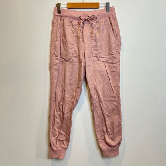 Gap Twill Utility Joggers Feather Pink - Picture 2 of 7